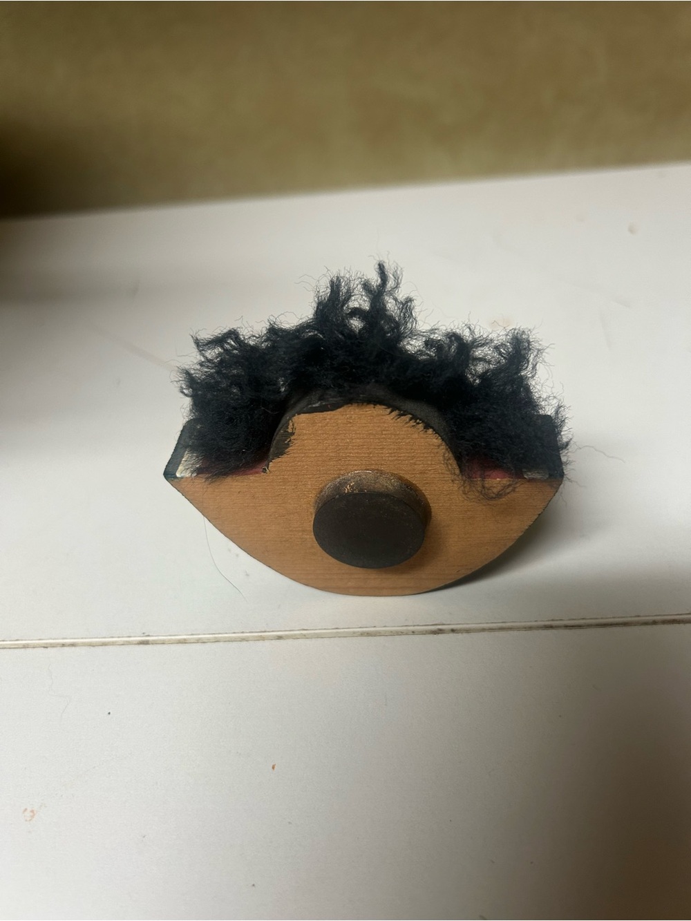 Handpainted Watermelon Black Americana Refrigerator Magnet - Picture 2 of 2